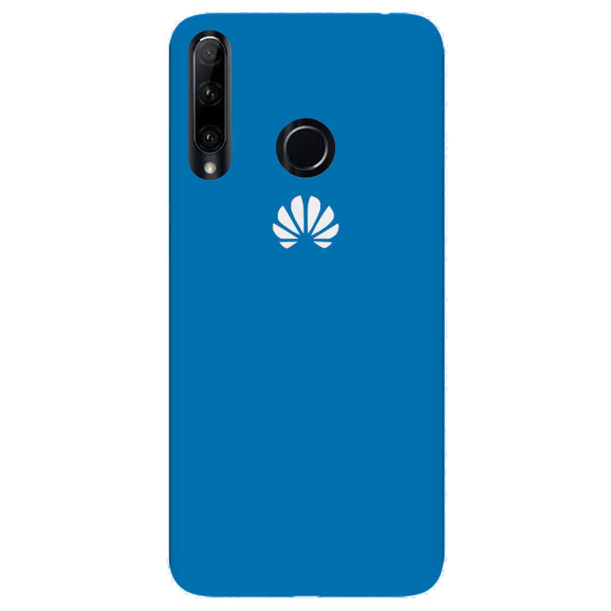Чохол Silicone case Premium для Huawei P40 Lite E/Y7P Blue (16) синій