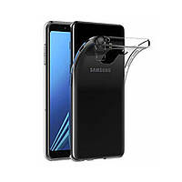 Прозрачный силиконовый чехол для Samsung Galaxy A8 Plus 2018 (A730)