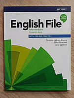 Учебник английский язык Student`s Book English File 4 ed Intermediate