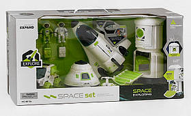 Набір космічна станція з космонавтами 80106 Космічний набір SpaceX, станція, ракета, машина