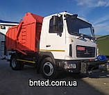 Сміттєвоз з заднім ручним завантаженням КО-441 СБМ-301/4 на базі шасі МАЗ, JAC, DAEWOO, DAYUN, ISUZU, фото 2