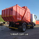 Сміттєвоз з заднім ручним завантаженням КО-441 СБМ-301/4 на базі шасі МАЗ, JAC, DAEWOO, DAYUN, ISUZU, фото 3