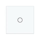 Безконтактний радіокерований виключатель1 сенсор Livolo білий скло (VL-C701R-PRO-11), фото 2