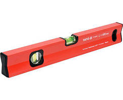 Рівень будівельний із магнітом L = 40 см. 2 капсули YATO YT-30060