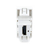 Механізм розетка HDMI Livolo білий (VL-FCHD-1WP), фото 3