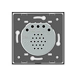 Розумний сенсорний ZigBee вимикач 1 сенсор Livolo білий скло (VL-C701Z-11), фото 6