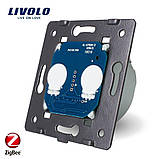 Розумний механізм сенсорний ZigBee вимикач 2 сенсори Livolo (VL-FC2Z-2G), фото 3