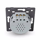 Розумний механізм сенсорний ZigBee вимикач 2 сенсори Livolo (VL-FC2Z-2G), фото 4