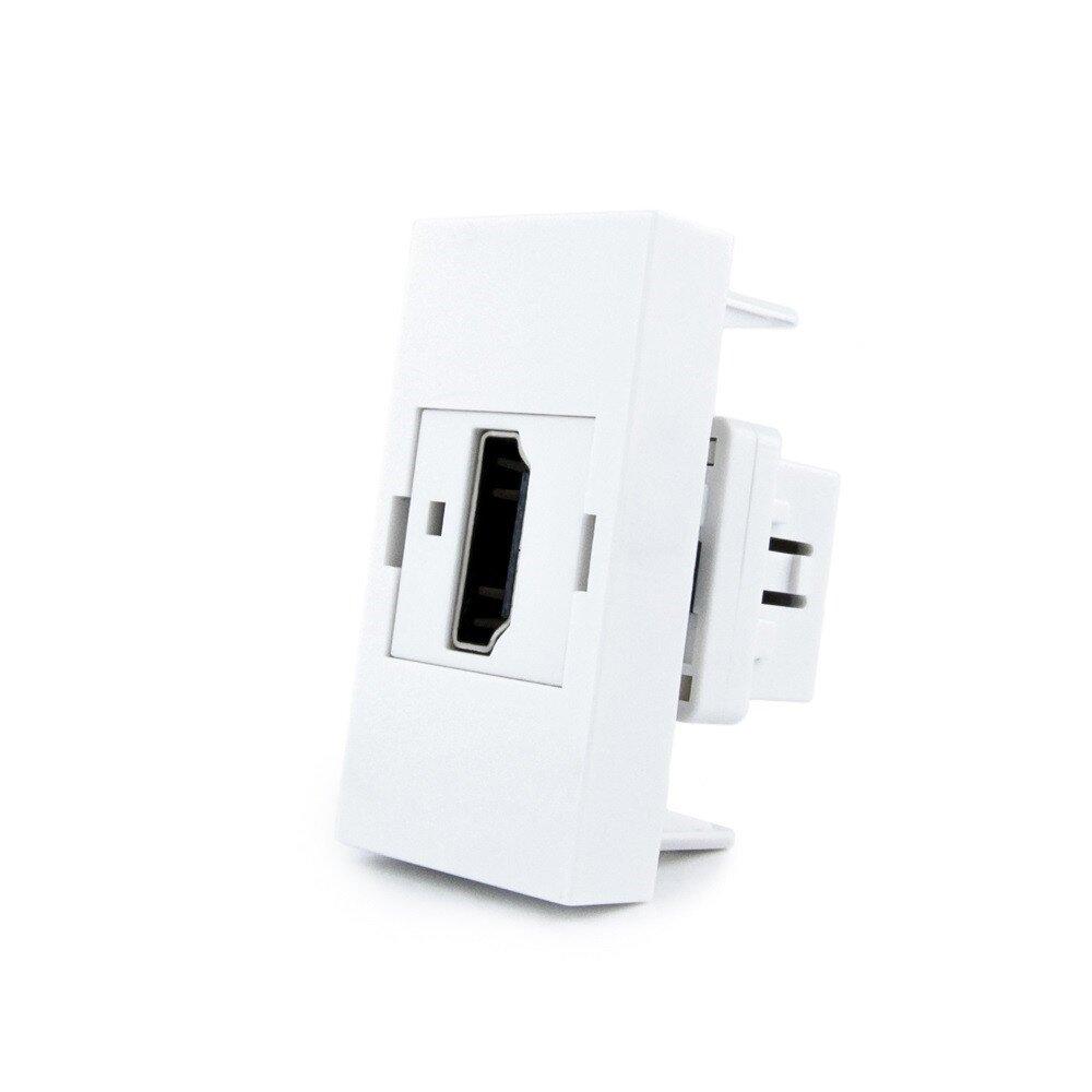 Механізм розетка HDMI Livolo білий (VL-FCHD-1WP)