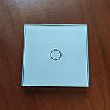 Сенсорний бездротовий вимикач Livolo білий скло (VL-C701R-C701RMT-11), фото 7