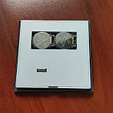 Сенсорний бездротовий вимикач Livolo білий скло (VL-C701R-C701RMT-11), фото 10