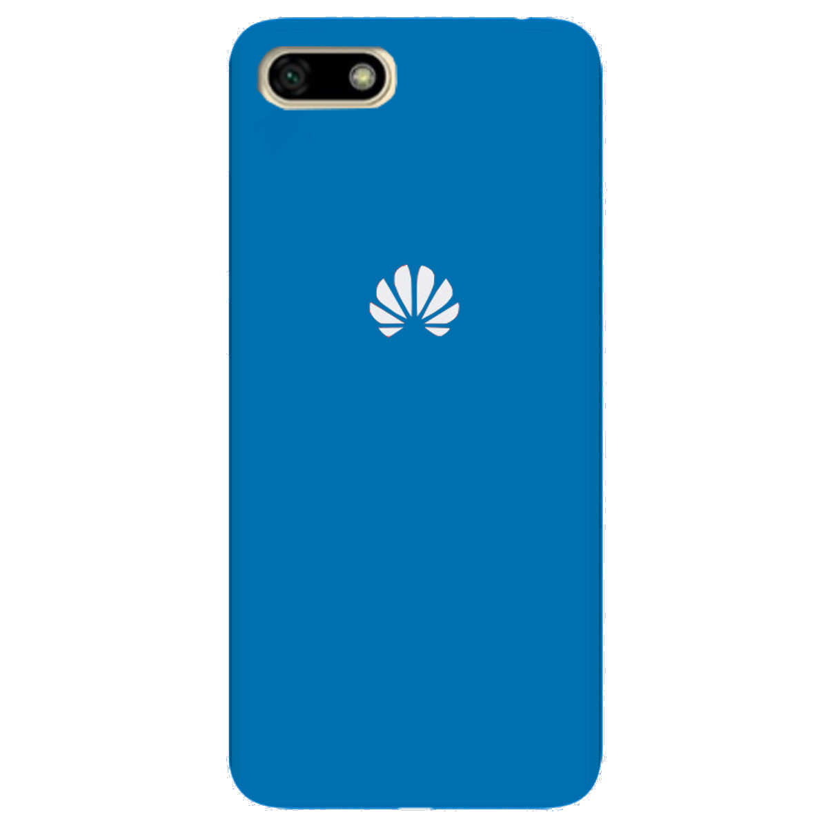 Чохол Silicone case Premium для Huawei Y5 2018 Blue (16) синій