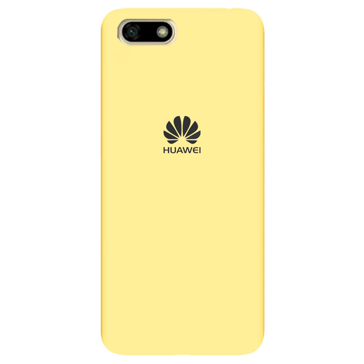 Чохол Silicone case Premium для Huawei Y5 2018 Yellow (20) жовтий