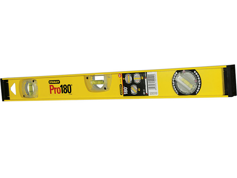 Рівень будівельний 60 см із рухомою капсулою Stanley "Pro 180" 1-42-920
