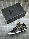Кобі 6 NIKE Zoom Kobe VI Кобі Mambacita чоловічі баскетбольні кросівки Black Gold Mamba Angel, фото 4
