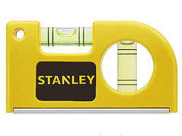 Кишеньковий магнітний рівень 8,7 см Stanley 0-42-130