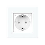 Розумна розетка ZigBee з заземленням Livolo білий (704000811), фото 4