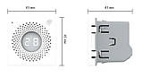 Розумний механізм датчик температури та вологості ZigBee Livolo білий (VL-FCEZ-2WP), фото 5