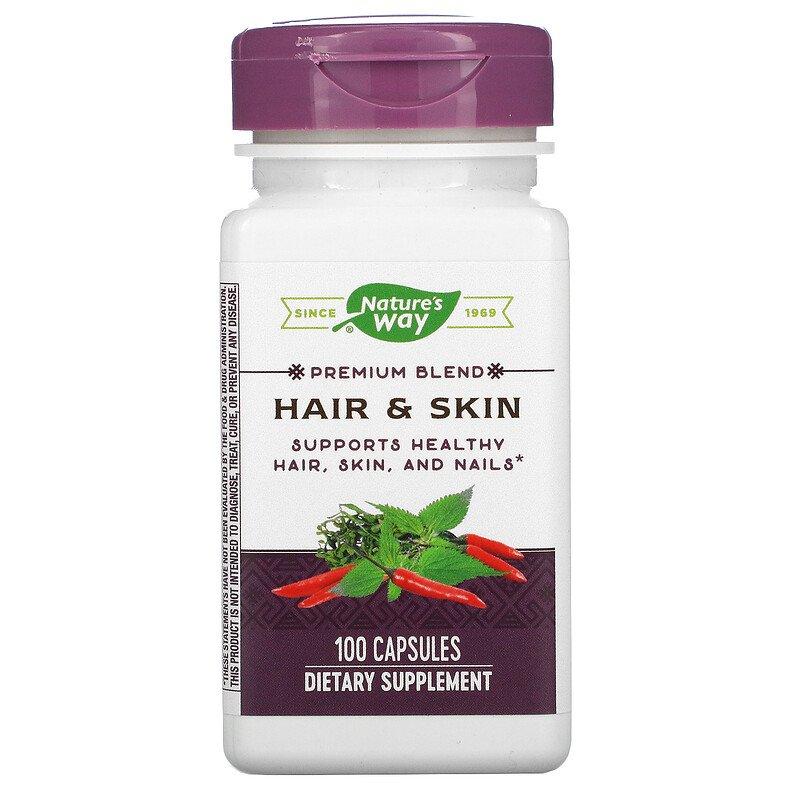 Комплекс для здоров'я та краси шкіри та волосся Nature's Way "Hair&Skin" (100 капсул)