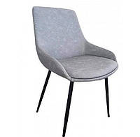 Дизайнерський обідній стілець Vegas нубук сірий