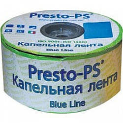 Крапельна стрічка щілинна Blue Line 500 м, 20 см, 7 mil, 2,4 л/год краплинний полив, крапельне зрошення