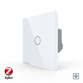 Розумний сенсорний диммер Livolo білий ZigBee (VL-C7FC1D2Z-2GWP)