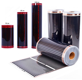 Плівкова тепла підлога In-Term (Корея) Ширина - 50,80,100 див.