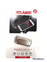 ФЛЕШ ATLANFA AT U1 металик 32 GB