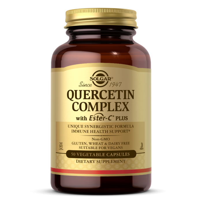 Кверцетин Solgar Quercetin Complex with Ester-C plus 50 вег. капсул