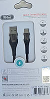 Кабель XO Type-C NB138  2A/1m Black
