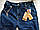 Жіночі джинси МОМ, джогери з кишенями, з ланцюжком M. Sara (Lee). Звужені джинсові штани вільного крою., фото 9