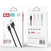 Кабель XO NB156 Type-C 2.4A/1m Black