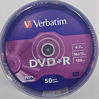 Диск DVD R Verbatim Cake по 50 43550