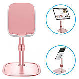 Тримач настільний Baseus literary youth desktop bracket Rose gold SUWY-0R, фото 4