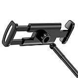 Підлоговий тримач Hoco PH42 Vigour retractable lazy stand 4.5-10 Black, фото 6