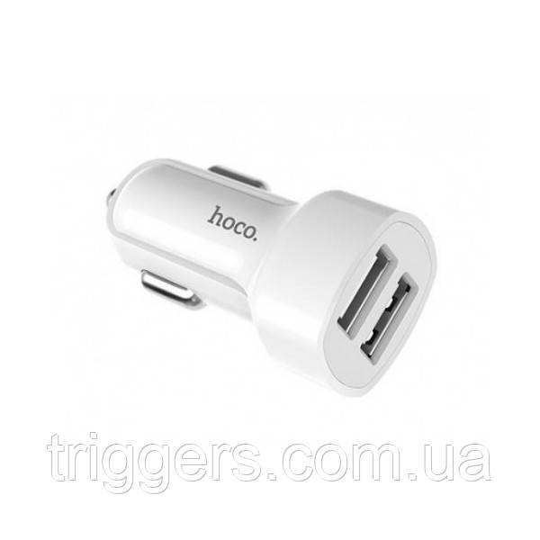 АЗУ HOCO Z2A 2USB/2,4A White