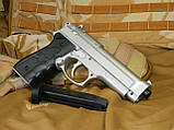 Іграшковий пістолет "Beretta 92" Galaxy G.052 Преміумкласу, фото 7