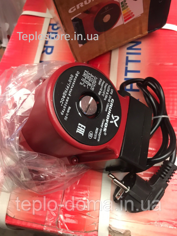 ЦИРКУЛЯЦІЙНИЙ НАСОС GRUNDFOS UPS 25-60 180 (ПР-ВО КИТАЙ)
