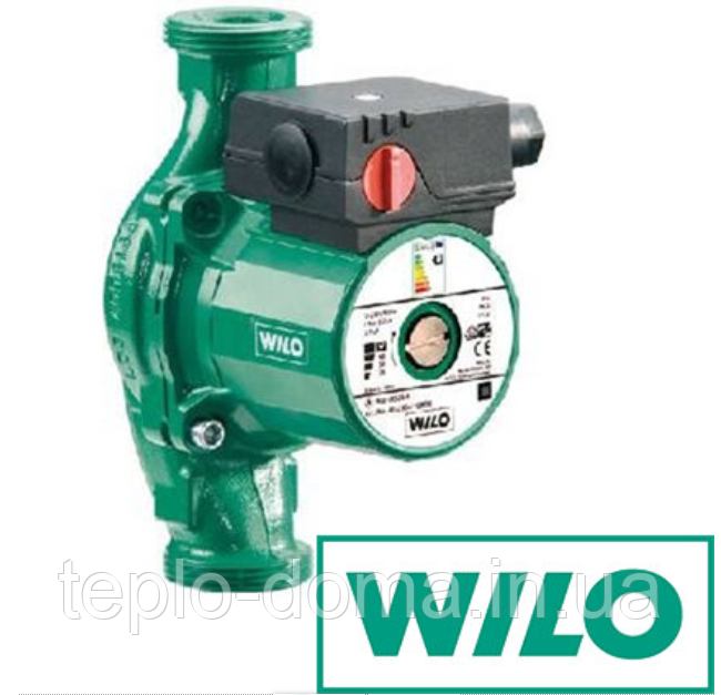 ЦИРКУЛЯЦІЙНИЙ НАСОС WILO STAR-RS 25-40 180 З ГАЙКАМИ (ВИР-ВО КИТАЙ)
