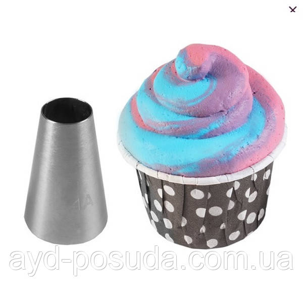Насадка кондитерська металева арт. 1А