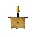 Перемикач трипозиційний Strat 3 way switch ivory, фото 2