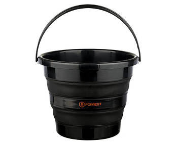 Відро для води складане Forrest Folding Bucket Black 10 л