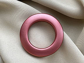 Люверси для штор колір рожеве золото пластикові матові 35 мм
