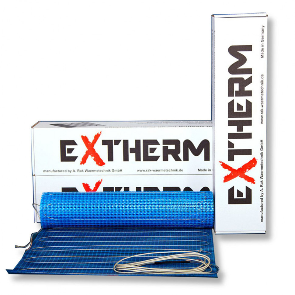 Нагрівальний мат одножильний Extherm ETL 200 надтонкий (ETL 150-200)