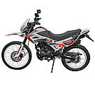 Мотоцикл кросовий Spark SP150D-1 Білий, фото 7