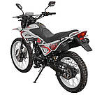 Мотоцикл кросовий Spark SP150D-1 Білий, фото 8