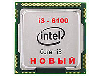 Процессор Intel Core i3-6100 3.7GHz 3MB s1151 Tray (CM8066201927202) Новый