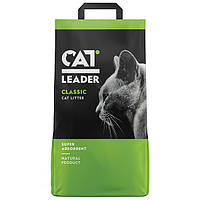 Cat Leader Classic КЭТ ЛИДЕР КЛАССИК супер впитывающий наполнитель в кошачий туалет 5 кг