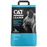 Cat Leader Clumping КЭТ ЛИДЕР ультракомкующийся наполнитель в кошачий туалет 5 кг