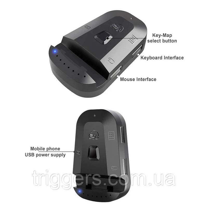 Bluetooth-конвертер Union M2Pro клавіатура та мишка для телефонів з Mediatek процесорами PUBG Call Of Duty